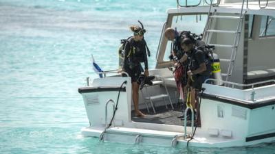 Diving