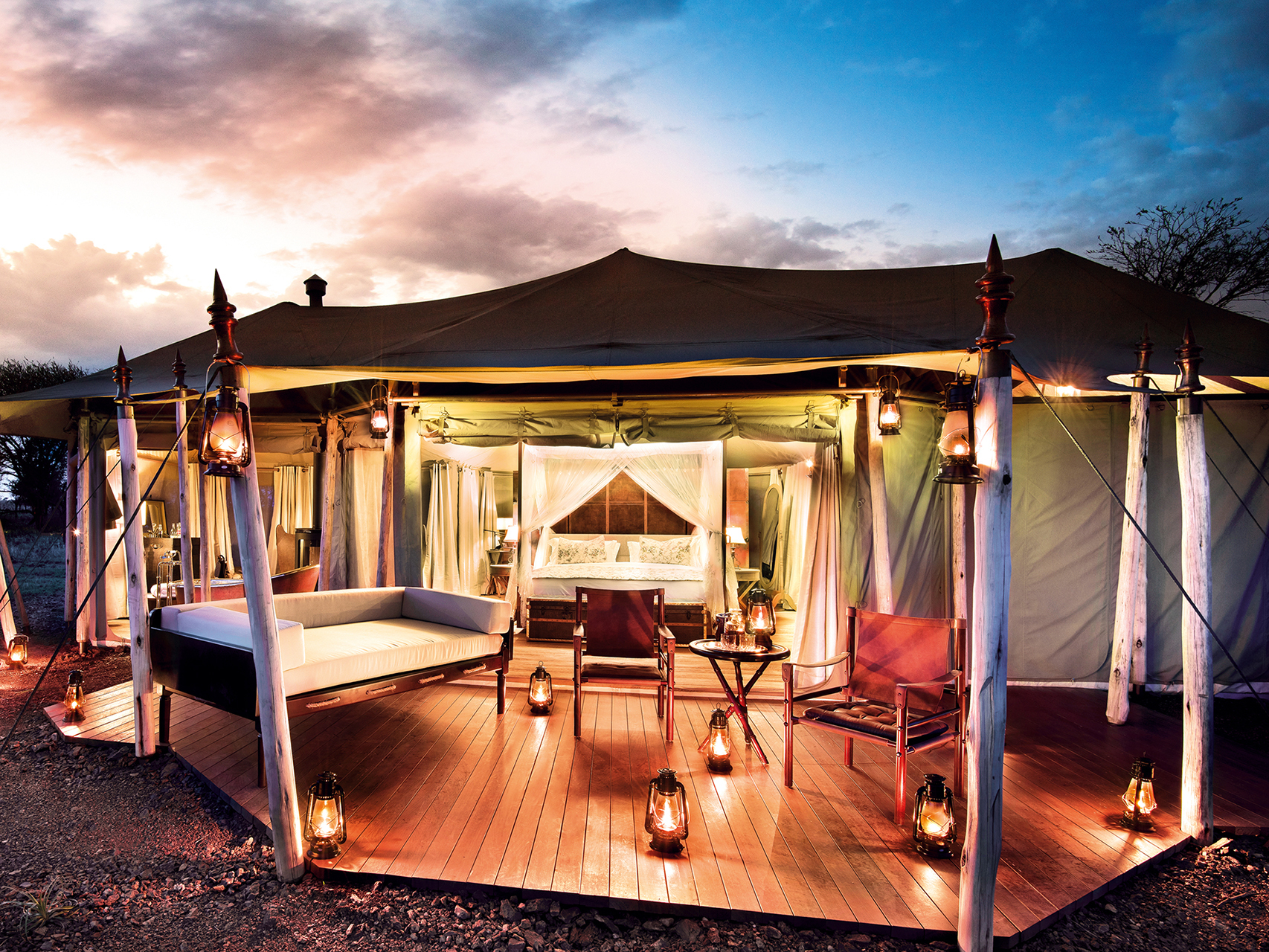 One Nature Nyaruswigwa Tented Camp exterior