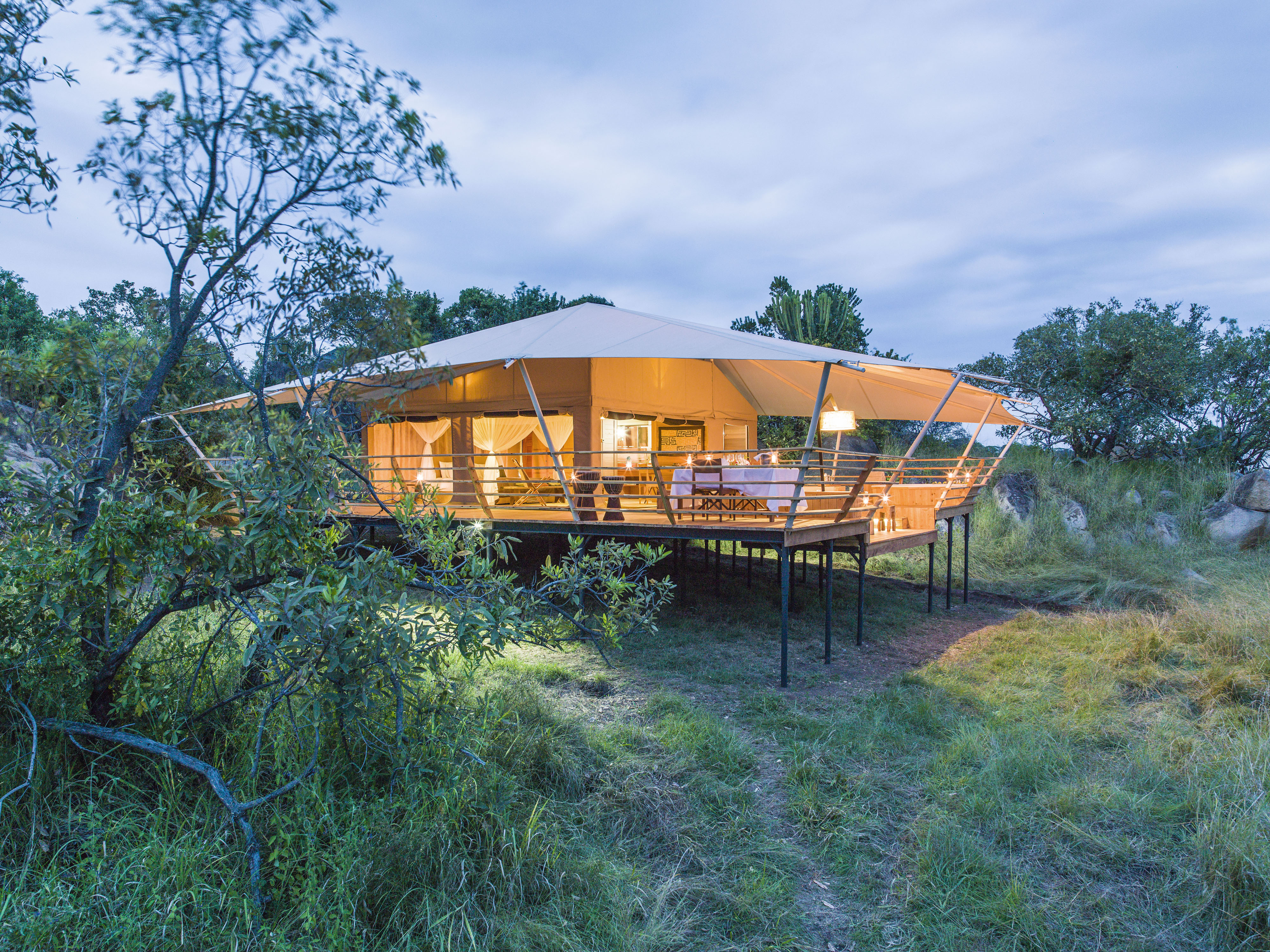 Serengeti Bushtops camp and game drives
