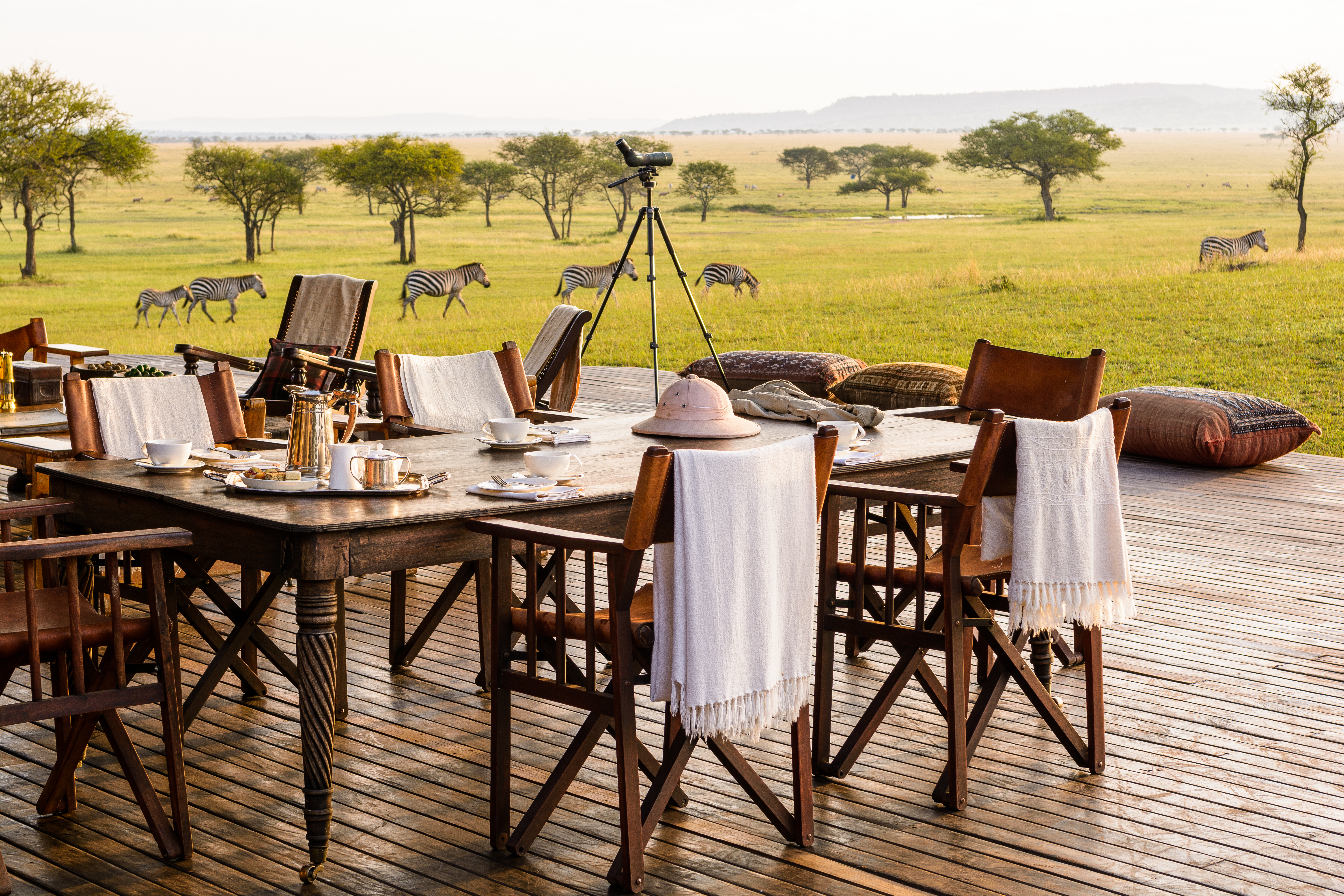 Singita Sabora Tented Camp interior