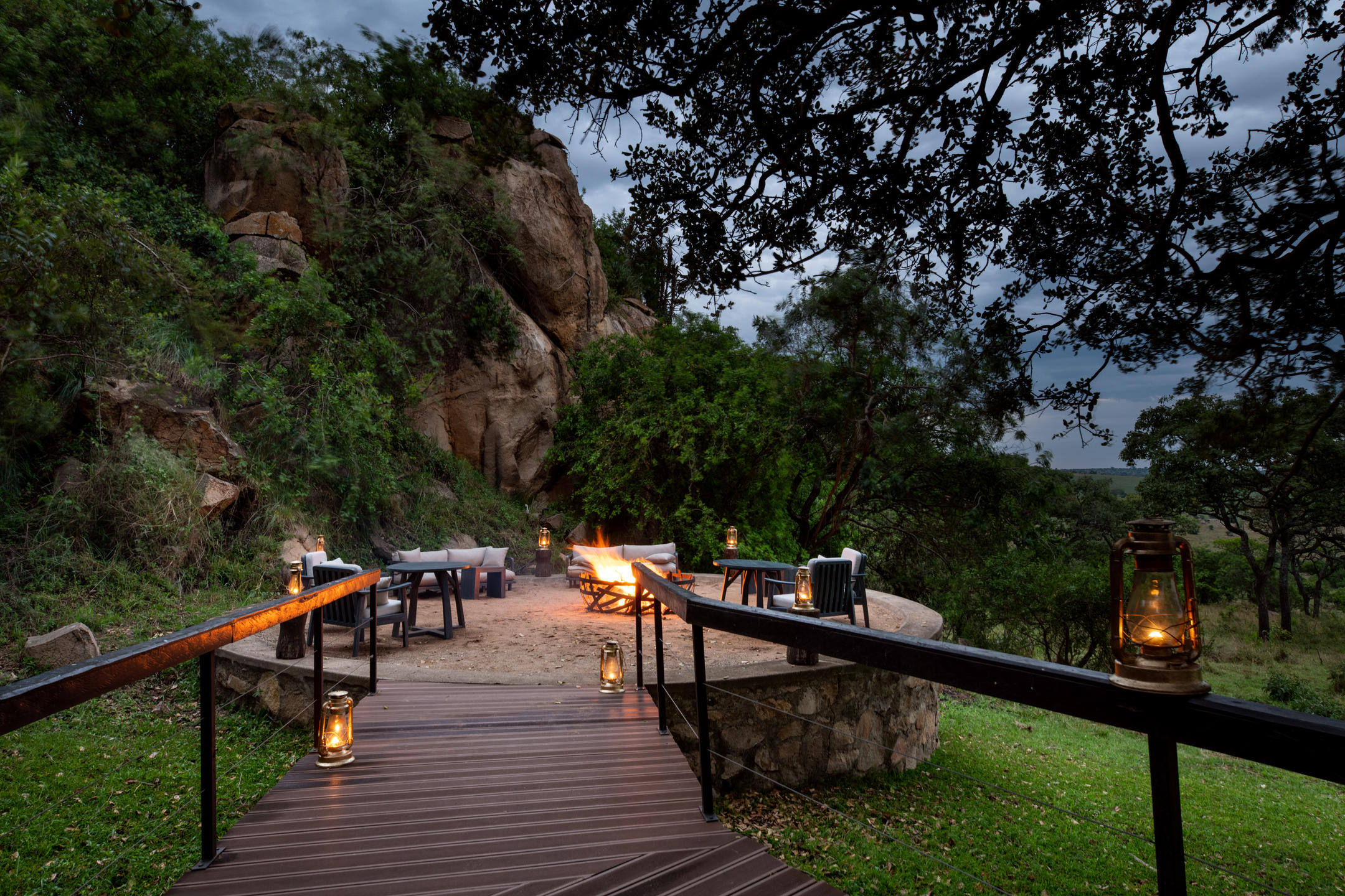 Dining at Lemala Kuria Hills