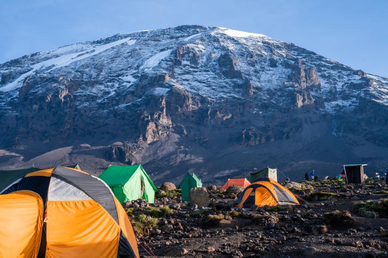 Day 5 -  Barranco Camp (3,960 m) — Barafu Camp (4,640 m)   